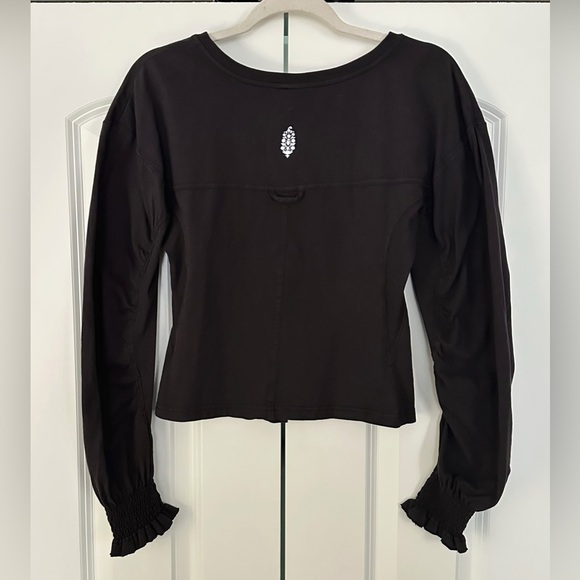 NWT FP Movement by Free People True Ties Cardigan - Black - Picture 6 of 9